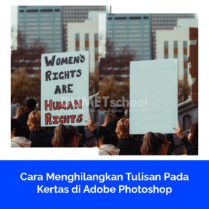 Cara Menghilangkan Tulisan Pada Kertas di Adobe Photoshop