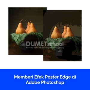 Memberi Efek Poster Edge di Adobe Photoshop