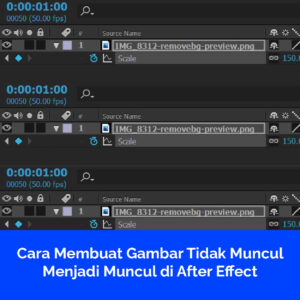 Cara Membuat Gambar Tidak Muncul Menjadi Muncul di After Effect