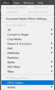 Memberi Efek Guratan Pensil Pada Gambar di Adobe Illustrator