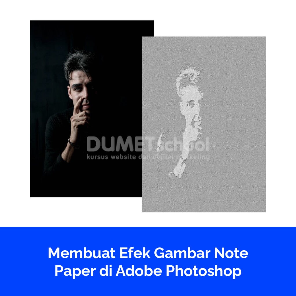 Membuat Efek Gambar Note Paper di Adobe Photoshop