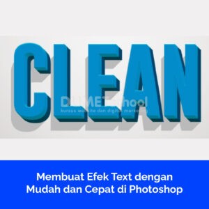 Membuat Efek Text dengan Mudah dan Cepat di Photoshop