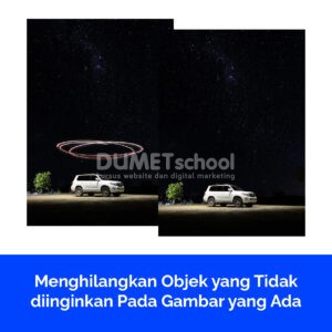 Menghilangkan Objek yang Tidak diinginkan Pada Gambar yang Ada