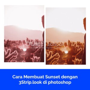Cara Membuat Sunset dengan 3Strip.look di photoshop