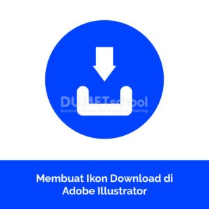 Membuat Ikon Download di Adobe Illustrator