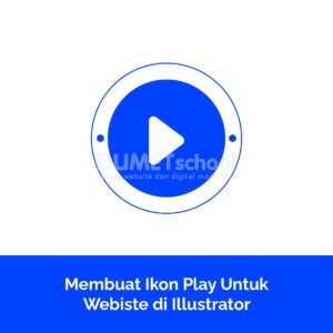 Membuat Ikon Play Untuk Webiste di Illustrator