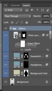 Cara Mengganti Mockup Hoodie di Photoshop