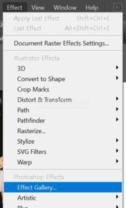 Membuat Efek Fresco di Adobe Illustrator