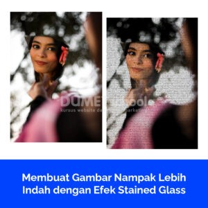 Membuat Gambar Nampak Lebih Indah dengan Efek Stained Glass