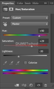 Mengganti Warna Kombinasi Pada Gambar yang Sudah Ada
