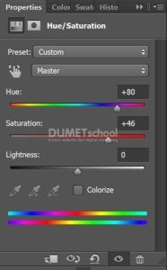 Mengganti Warna Background dan Pohon Natal di Photoshop