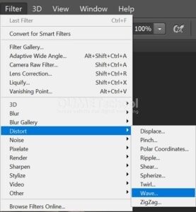 Memberi Efek Wave Pada Gambar di Adobe Photoshop
