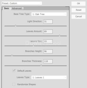 Menambahkan Pohon Pada Gambar dengan Efek Tree di Photoshop
