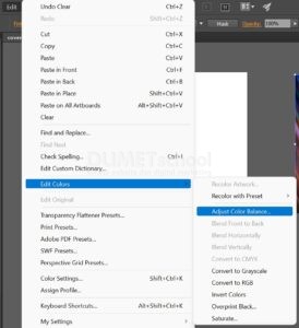 Mengubah Warna Gambar dengan Adjust Color di Adobe Illustrator