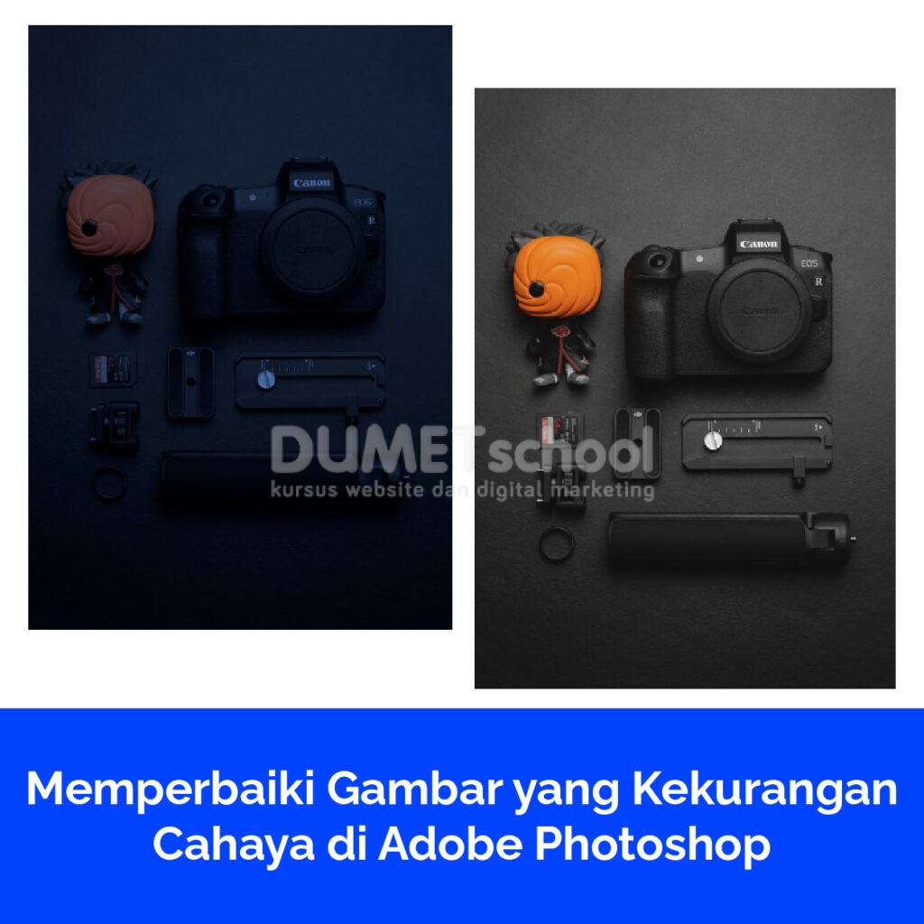Memperbaiki Gambar yang Kekurangan Cahaya di Adobe Photoshop