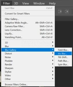 Membuat Sekitar Area Objek Blur di Adobe Photoshop
