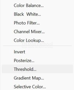 Mengubah Gambar Menjadi Sketsa dengan Threshold di Adobe Photoshop