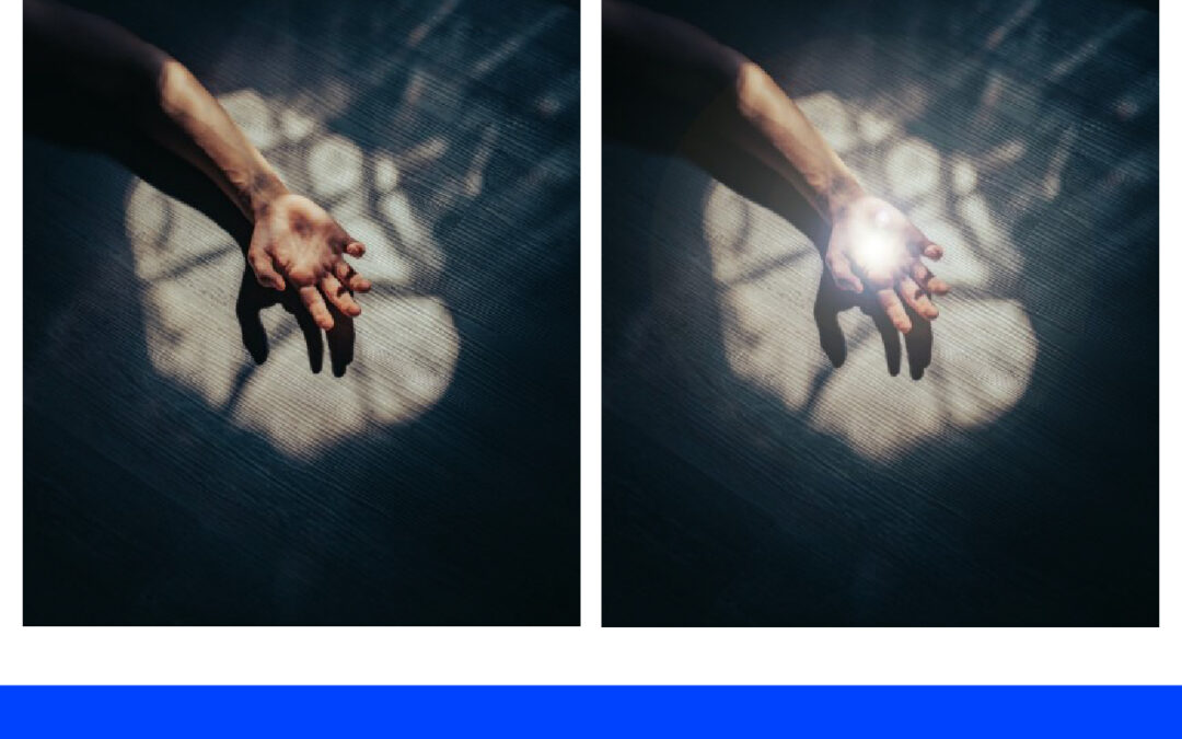 Menambahkan Efek Cahaya Pada Tangan di Adobe Photoshop