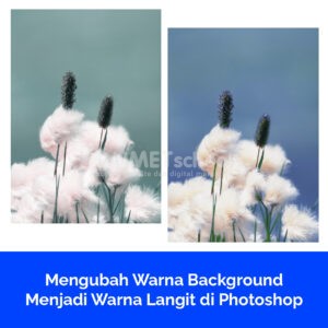 Mengubah Warna Background Menjadi Warna Langit di Photoshop