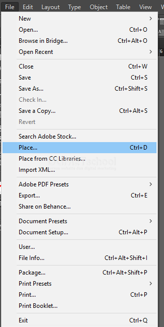 Cara Menginvert Text kedalam Gambar Pada Software Adobe Indesign ...