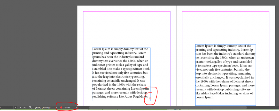 Rectangle Error In Indesign Cara Mencari Error di Adobe Indesign - Kursus Desain Grafis | DUMET School
