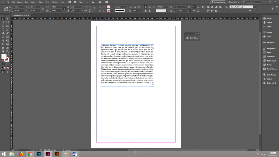 Drop Cap Indesign Def Cara Menggunakan Custom Drop Caps Pada Software Adobe Indesign - Kursus ...