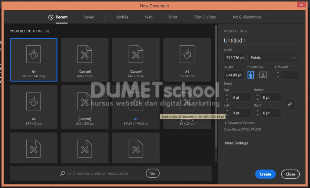 Membuat Custom Drop Caps Pada Software Penglah Gambar Adobe Illustrator ...