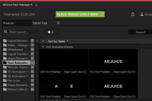 Cara Membuat Text Animasi Secara Cepat di After Effect
