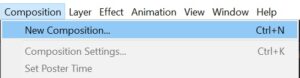 Mengubah Nama Preset Yang Sudah Ada di After Effect