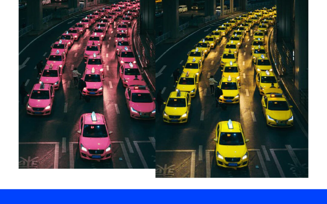 Mengganti Warna Taxi Secara Cepat di Adobe Photoshop