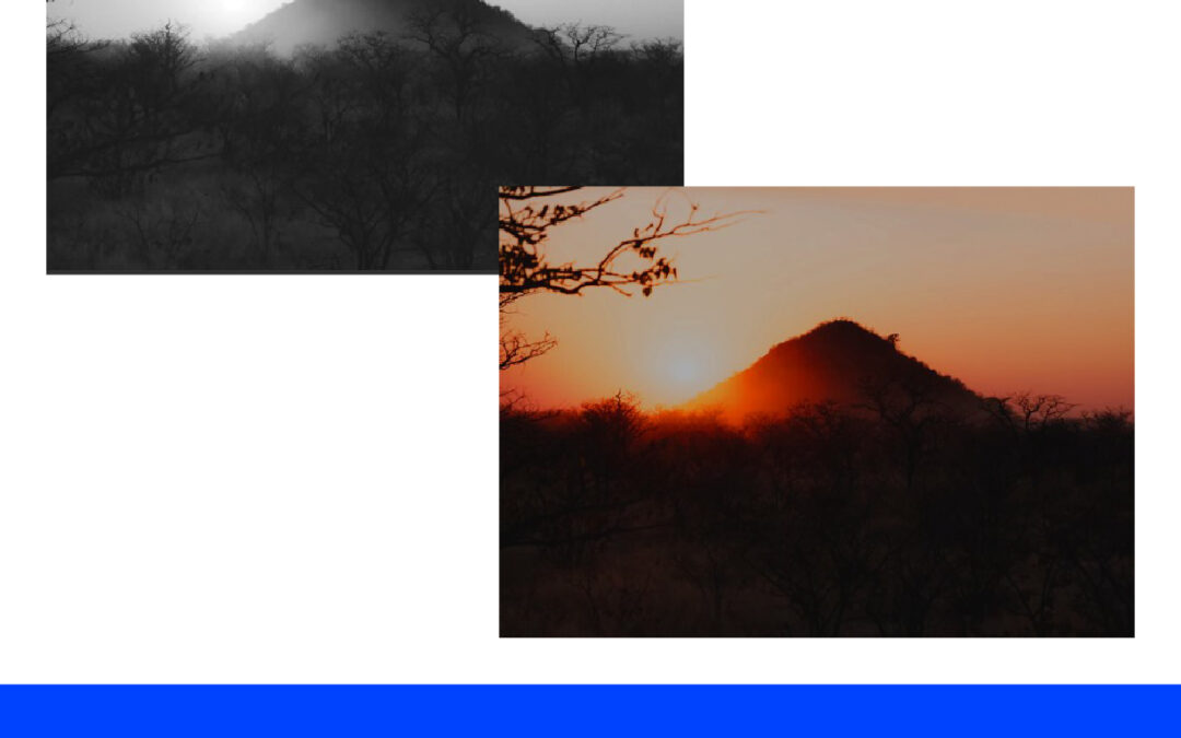 Membuat Gambar Hitam Putih Menjadi Berwarna Senja di Photoshop
