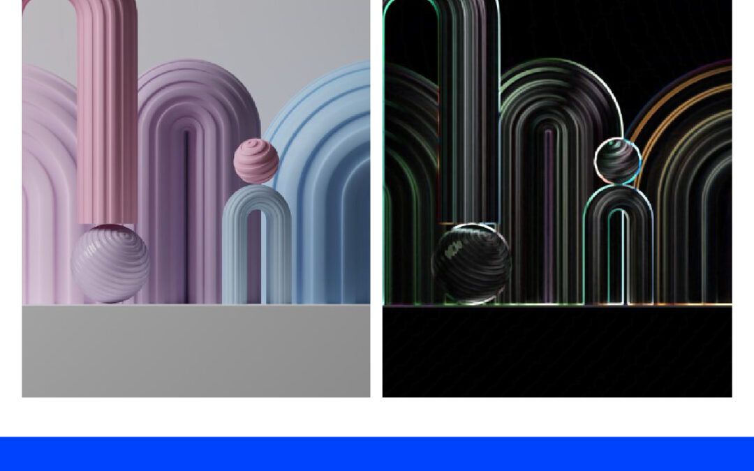 Membuat Efek Lighting dengan Glowing Edges di Adobe Photoshop